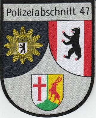 Klettabzeichen Polizei Berlin - Polizeiabschnitt 47