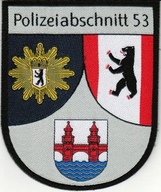 Klettabzeichen Polizei Berlin - Polizeiabschnitt 53
