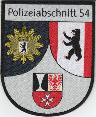 Klettabzeichen Polizei Berlin - Polizeiabschnitt 54