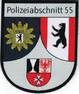 Klettabzeichen Polizei Berlin - Polizeiabschnitt 55
