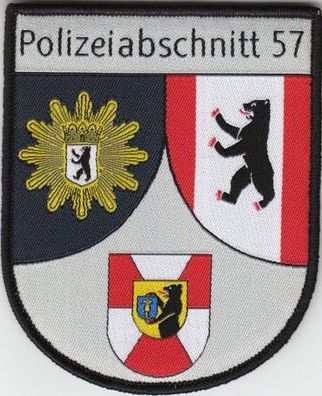 Klettabzeichen Polizei Berlin - Polizeiabschnitt 57