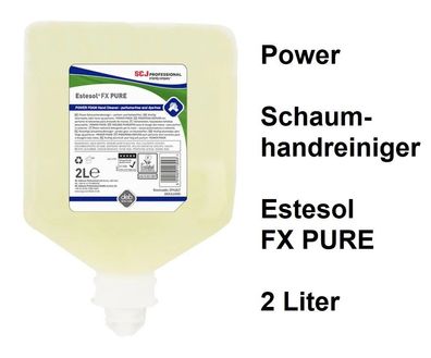 Power Schaumhandreiniger Estesol FX PURE 2 Liter. NEU, unbenutzt, unbeschädigt in OVP