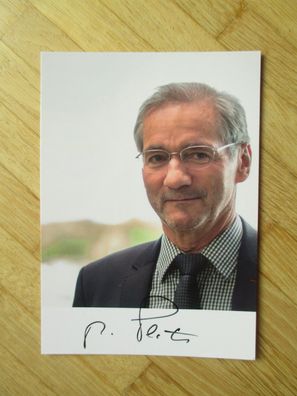 Brandenburg Ministerpräsident SPD Matthias Platzeck - handsigniertes Autogramm!!