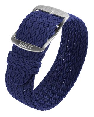 Eulit Atlantic Perlon Durchzugsband | Textil navy blau wasserfest