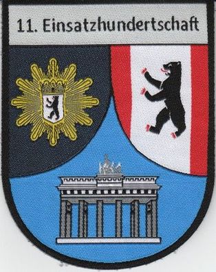 Klettabzeichen Polizei Berlin - 11. Einsatzhundertschaft