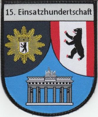 Schlüsselanhänger Polizei Berlin Wappen grün 
