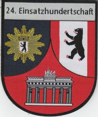 Klettabzeichen Polizei Berlin - 24. Einsatzhundertschaft