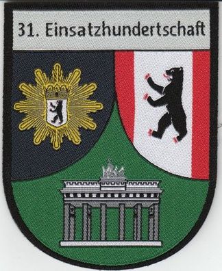 Klettabzeichen Polizei Berlin - 31. Einsatzhundertschaft