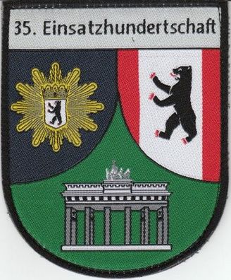 Klettabzeichen Polizei Berlin - 35. Einsatzhundertschaft