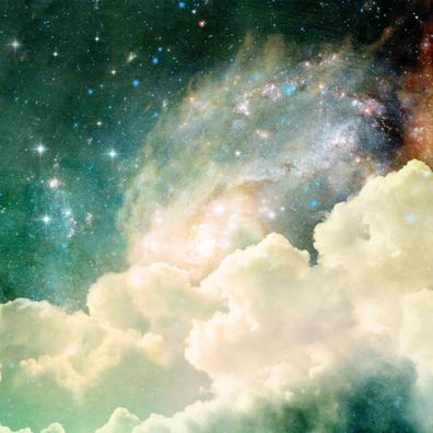 Muralo VLIES Fototapeten Tapeten XXL Kosmos Galaxie Nebel 2820