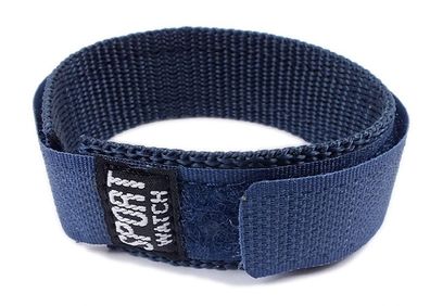 Minott Durchzugsband Textil Blau 18 - 20mm Sport-Watch 21524