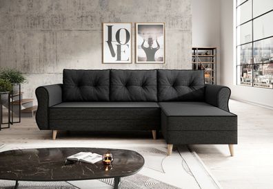 Couchgarnitur Sofa Sofagarnitur NEAPEL L mit Schlaffunktion Wohnlandschaft NEU