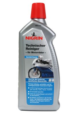 Nigrin Technischer MotorradReiniger 1L Gel TotalReinigung Intensiv Bike Quad