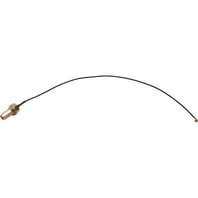 InLine® WLAN Adapterkabel; R-SMA Buchse auf U. FL Stecker; 0;2m; für AVM Fritz-Box