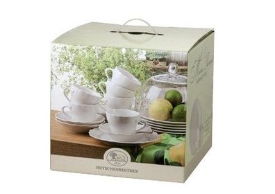 Hutschenreuther Maria Theresia Weiss Kaffeeset 18-tlg. 02013-800001-18735
