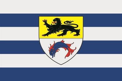 Fahne Flagge Dünkirchen mit Wappen Frankreich Premiumqualität