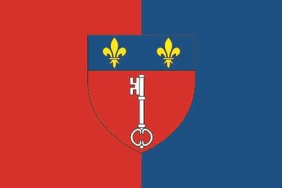 Fahne Flagge Angers (Frankreich) Premiumqualität