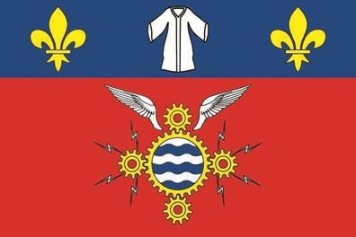 Fahne Flagge Argenteuil (Val-d`Oise, Frankreich) Premiumqualität