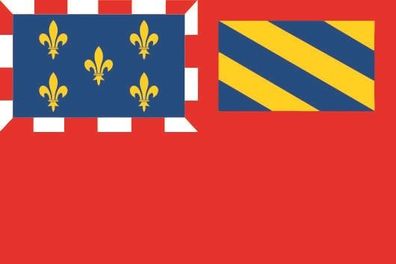 Fahne Flagge Dijon (Frankreich) Premiumqualität