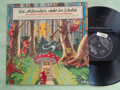 LP Intercord Ein Männlein steht im Walde Lernen Mitsingen Kinderlieder Vinyl