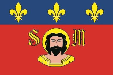 Fahne Flagge Limoges (Frankreich) Premiumqualität