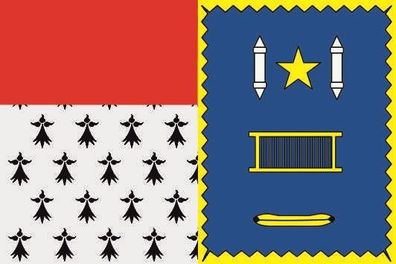 Fahne Flagge Roubaix (Frankreich) Premiumqualität