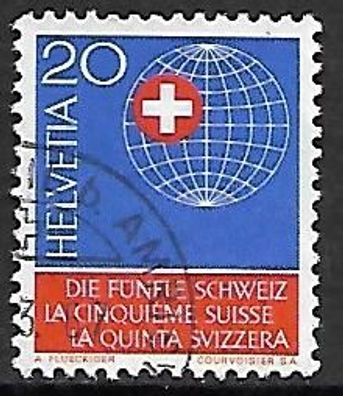 Schweiz gestempelt Michel-Nummer 841