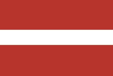 Aufkleber Fahne Flagge Lettland in verschiedene Größen