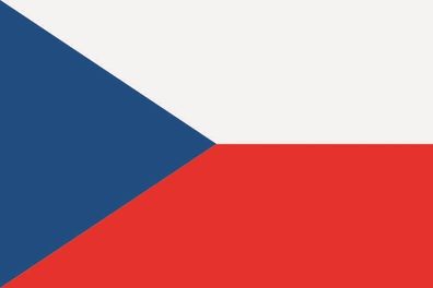 Aufkleber Fahne Flagge Tschechien in verschiedene Größen