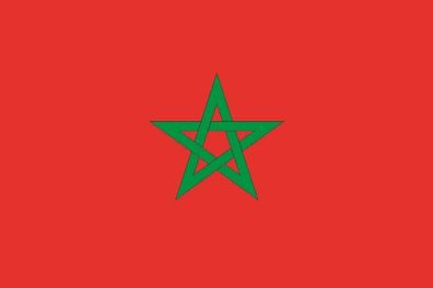 Aufkleber Fahne Flagge Marokko in verschiedene Größen