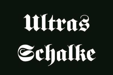 Fahne Flagge Ultras Schalke Premiumqualität