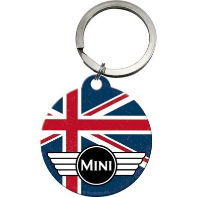 Schlüsselanhänger "Mini - Union Jack"