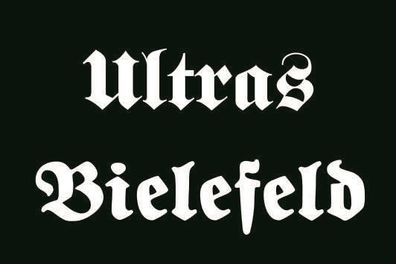 Fahne Flagge Ultras Bielefeld Premiumqualität