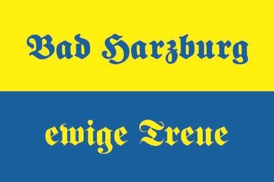 Fahne Flagge Bad Harzburg ewige Treue Premiumqualität