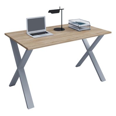 Schreibtisch Computer PC Tisch Arbeitstisch Bürotisch Computertisch Eiche Dekor