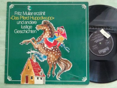 LP Intercord Fritz Muliar Das Pferd Huppdiwupp Kindergarten Hamburg Hörspiel Vinyl