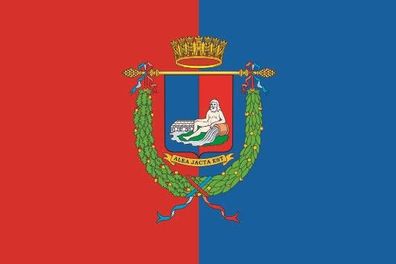 Fahne Flagge Forli-Cesena Provinz (Italien) Premiumqualität