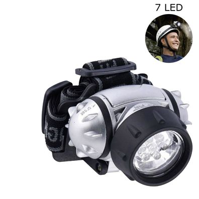 Grundig Stirnlampe 7 helle LED Scheinwerfer Kopflampe Taschenlampe Kopfleuchte
