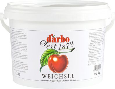 Food-United Fruchtaufstrich Sauerkirsche Weichsel 2 kg Eimer von DARBO
