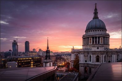 Muralo VLIES Fototapeten Tapeten XXL Kathedrale in London 791