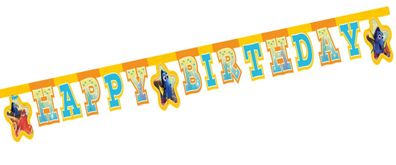 Procos Disney Findet Dorie Nemo Happy Birthday Letter Banner Girlande Party Deko