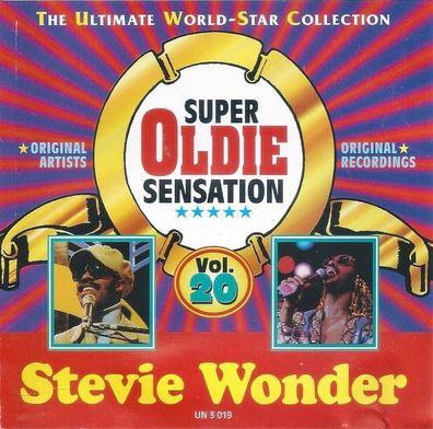 CD: Stevie Wonder: Super Oldie Sensation Vol. 20 - Universe - UN 3 019