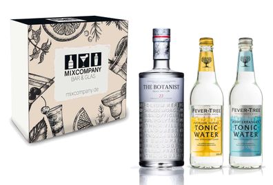 Gin Tonic Set Geschenkset - The Botanist Islay Dry Gin 0,7l 700ml (46% Vol) + 2