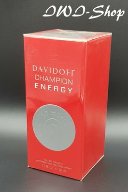 Davidoff Champion Energy 50ml Eau de Toilette EDT For Man Herren NEU OVP Parfum