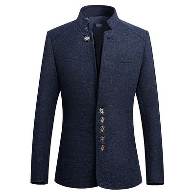 Herbst Winter Blazer Männer, Jacke verdicken