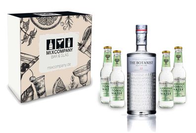 Gin Tonic Giftbox Geschenkset - The Botanist Islay Dry Gin 0,7l 700ml (46% Vol)