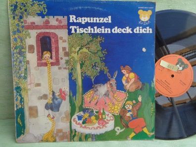 LP Für Dich Rapunzel Tischlein Deck Dich Grimms Märchen & Kinderlieder