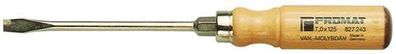 Schlitzschraubendreher 100x5,5mm m.6KT m. Holzheft PROMAT