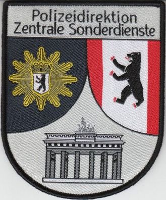 Klettabzeichen Polizei Berlin - Polizeidirektion Zentrale Sonderdienste