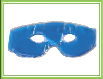Kühlbrille Augen Kühlmaske Kühlgelkissen Migränemaske